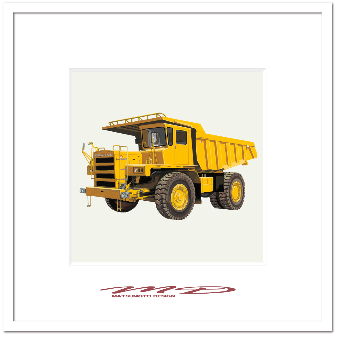 作品No.068『日産ディーゼル 重 ダンプトラック』