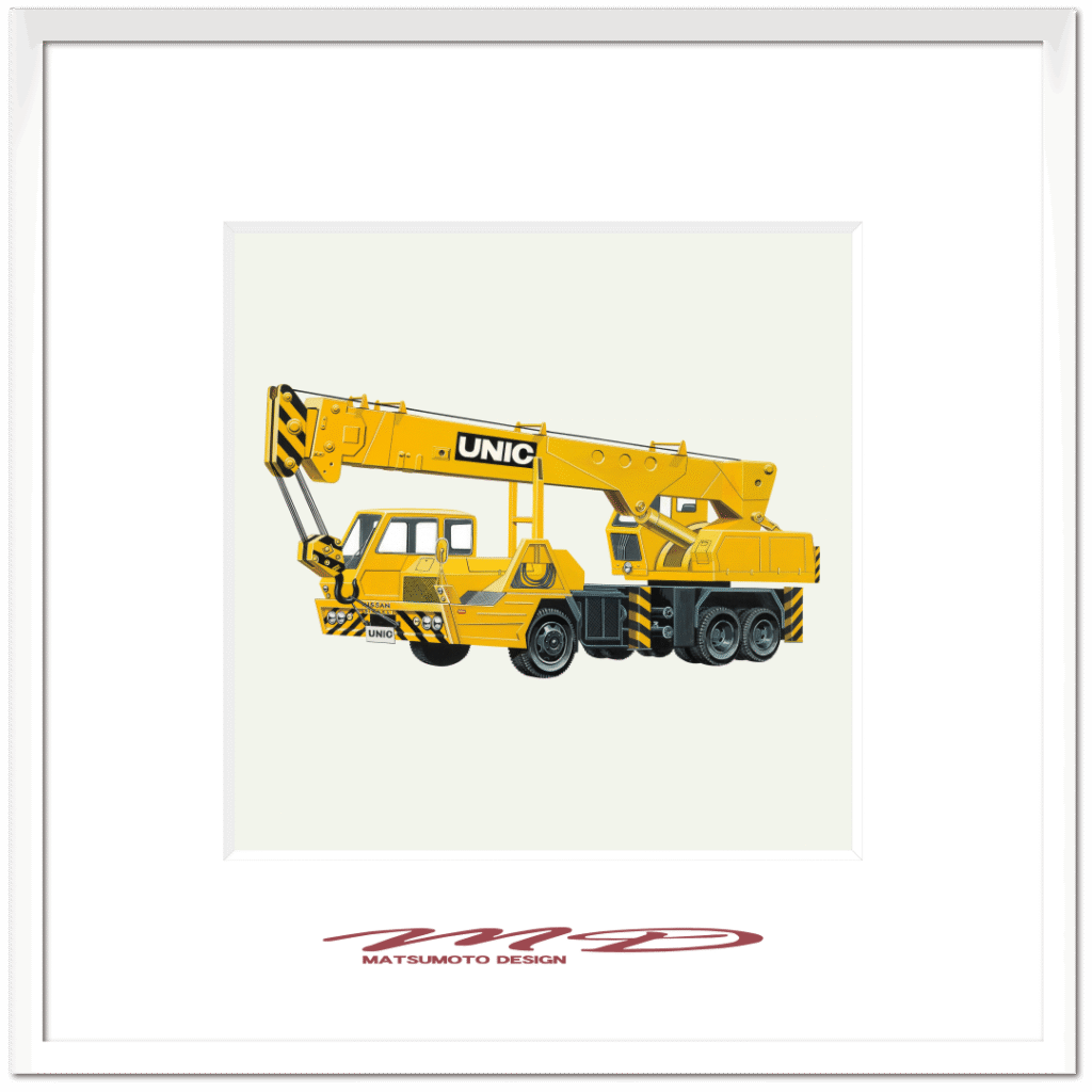 作品No.077『ニッサンディーゼルユニックトラッククレーン』