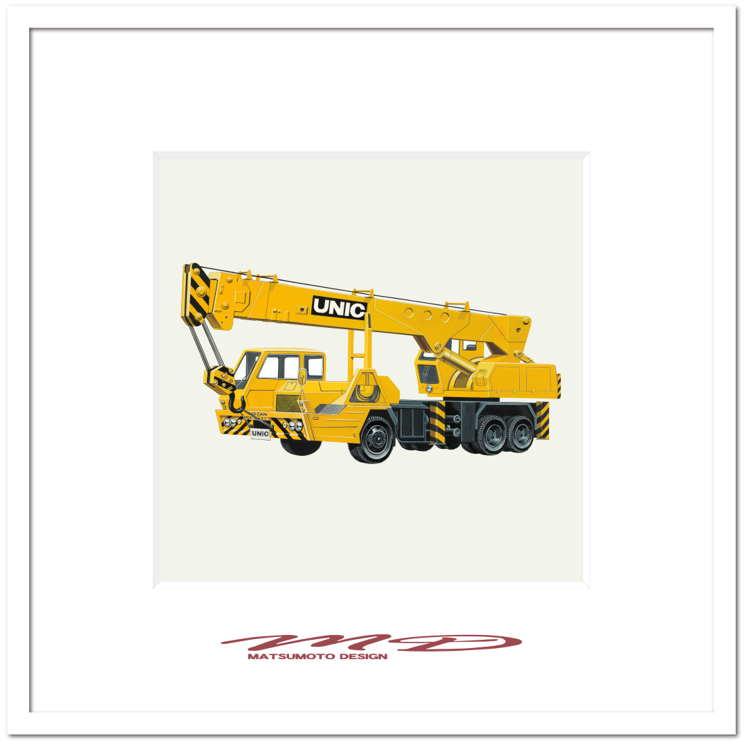 作品No.077『ニッサンディーゼルユニックトラッククレーン』