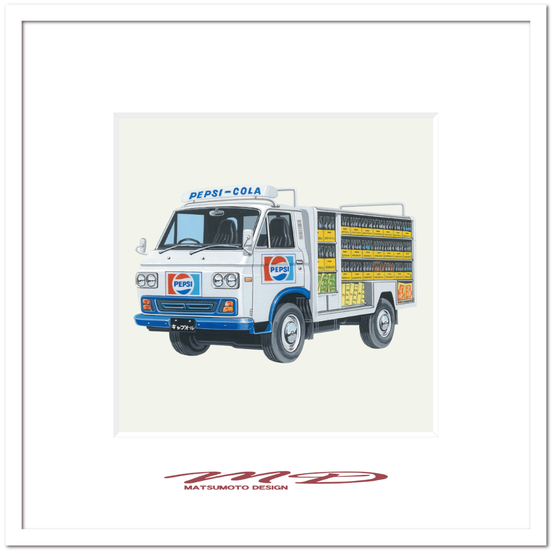 作品No.062『日産キャブオールルートトラック（グレー）』